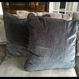New Ashley Furniture oversized throw pillows.